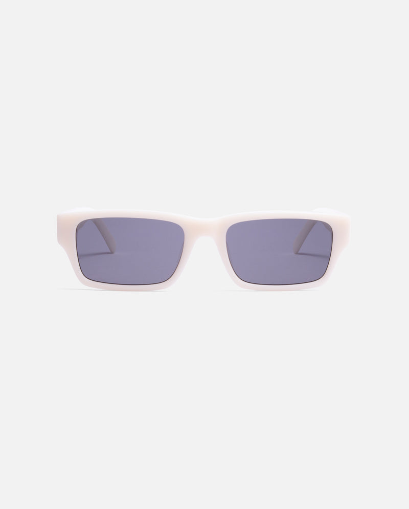 Rectangular Sunglasses - Ecru