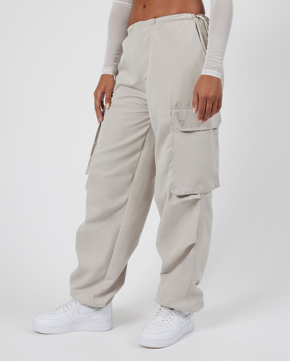 Cernucci Cargo-Fallschirmhose - Stein 