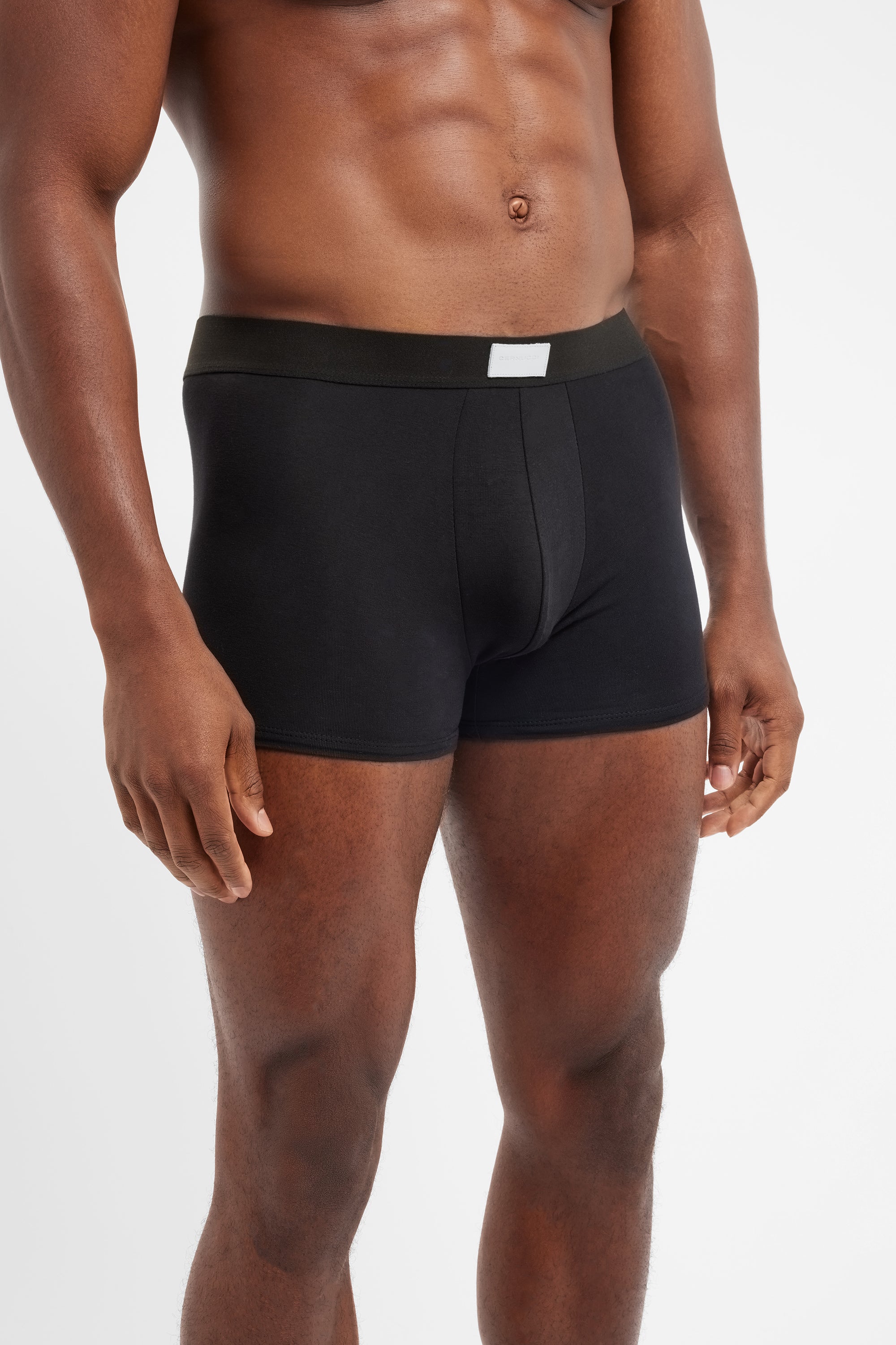 Cernucci PU Tab Boxershorts 3er-Pack - Schwarz
