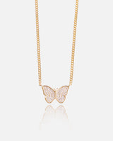 Butterfly Necklace - Gold - Cernucci
