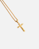 Crucifix Pendant - Gold - Cernucci