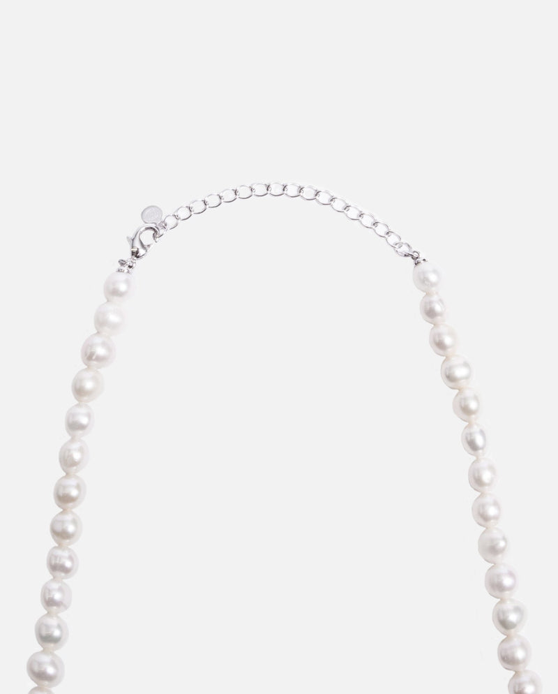 SUSAN SHAW Cotton Pearl Toggle Necklace - Amber Marie and Company