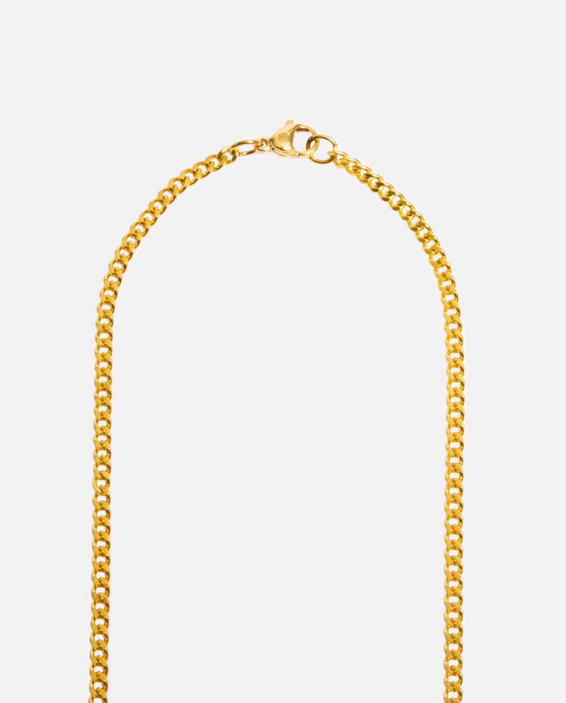 Paper Clip Necklace - Gold - Cernucci