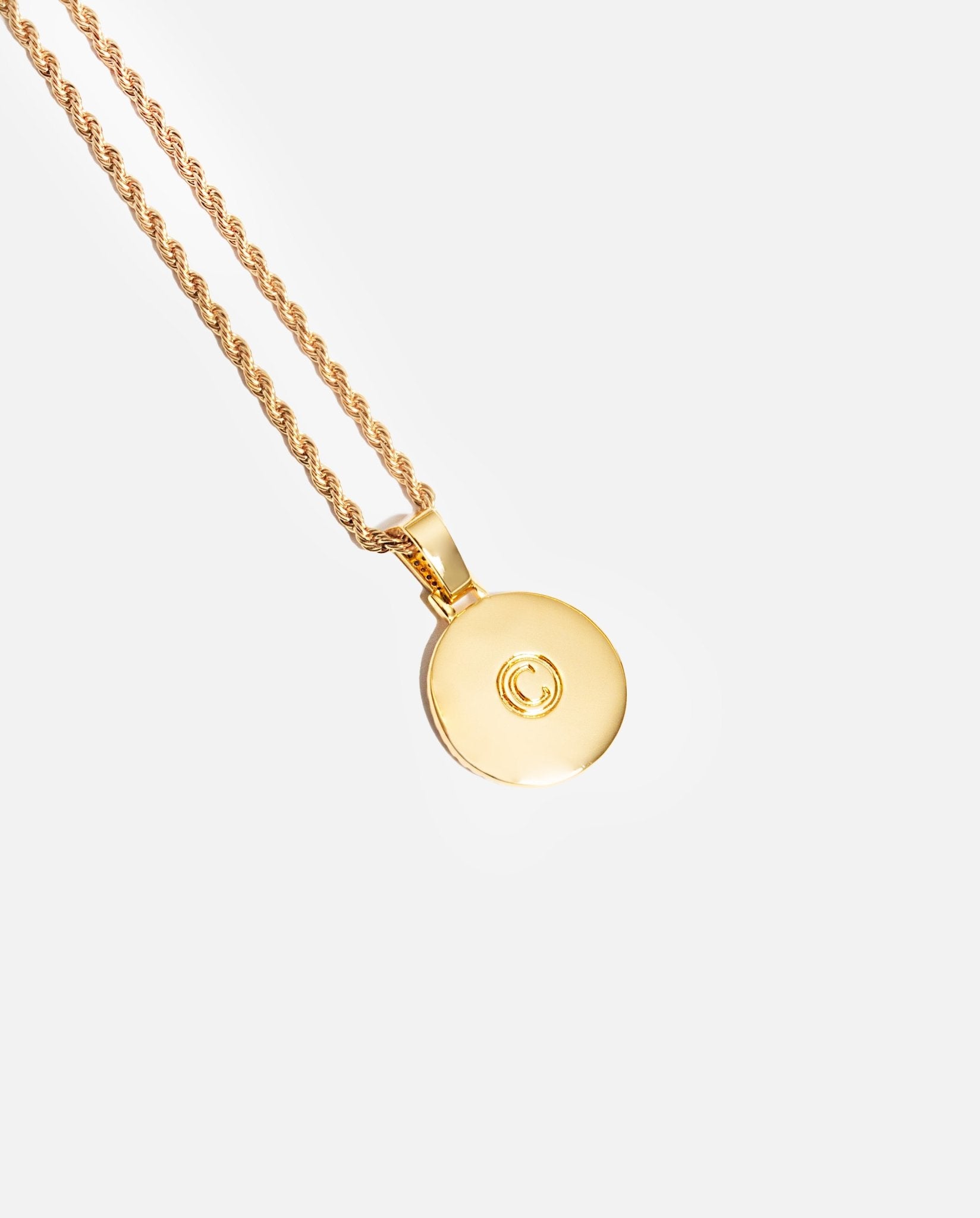 Sagittarius Zodiac Pendant - Gold - Cernucci