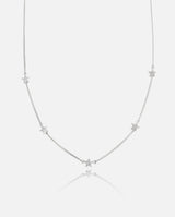 Star Necklace - White Gold - Cernucci